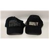 Image 1 : LOT OF TWO NEW HARLEY DAVIDSON COLLECTOR BALL CAPS