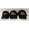 LOT OF THREE NEW VELVET REVOLVER BALL CAPS