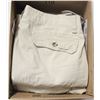 Image 1 : TWO NEW PAIRS OF OLD NAVY "BROKEN IN" CARGO SHORTS