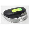 Image 1 : PAIR OF GATORZ SUNGLASSES IN CASE- SOLID GREY