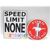 Image 1 : HEAVY FORD MUSTANG SIGN SOLD WITH NASCAR SPEED