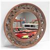 WOODEN DECORATIVE MIRROR 23"