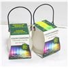 2 COLOR CHANGING LED CITRONELLA CANDLES