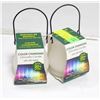 2 COLOR CHANGING LED CITRONELLA CANDLES