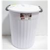 Image 1 : NEW STERILITE 24QT UTILITY GARBAGE CAN WITH LID