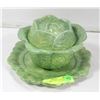 Image 1 : VINTAGE SERAMICK CABBAGE BOWL AND