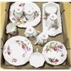 Image 1 : 22PC DUNDEE THISTLE QUEEN ANNE FINE BONE CHINA SET