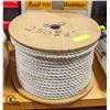Image 1 : 250FT OF 1/2 INCH UNUSED ROPE ON WOODEN SPOOL