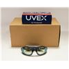 Image 1 : UVEX SAFETY GLASSES S0604X BLK QTY: 10