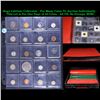 Image 1 : Huge Liifetime Collection - Too Many Coins To Auction Individually - This Lot is For One Page of 20 
