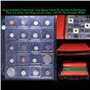 Image 1 : Huge Liifetime Collection - Too Many Coins To Auction Individually - This Lot is For One Page of 20 