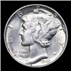 Image 2 : 1944-p Mercury Dime 10c Grades GEM Unc