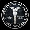 Image 3 : Proof 1989-S Congress Modern Commem Dollar $1 Grades GEM++ Proof Deep Cameo