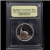 Image 2 : Proof 1986-S LiberTy Modern Commem Half Dollar 50c Graded GEM++ Proof Deep Cameo By USCG