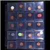 Image 3 : Page of 20 Different Date Lincoln Cents All Red, Most Gem! UNC or Better