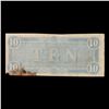 Image 3 : 1864 $10 Confederate Note, T68 Grades vf+