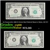 Image 1 : 2x Consecutive 1969 $1 Green Seal Federal Reserve Notes, All CU! Grades Gem+ CU