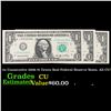 Image 1 : 3x Consecutive 2006 $1 Green Seal Federal Reserve Notes, All CU! Grades CU