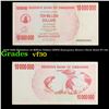 Image 1 : 2006-2008 Zimbabwe 10 Million Dollars (ZWN) Emergency Bearer Check Notes P# 55a Grades vf++