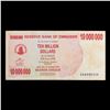 Image 2 : 2006-2008 Zimbabwe 10 Million Dollars (ZWN) Emergency Bearer Check Notes P# 55a Grades Select AU