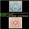 Image 1 : 1944 Germany WWII Allied Military Currency 1 Mark Note P# 192a Grades Select AU
