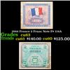 Image 1 : 1944 France 2 Franc Note P# 114A Grades Select CU