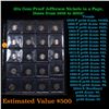 Image 1 : Huge Liifetime Collection - Too Many Coins To Auction Individually - This Lot is For One Page of 20 