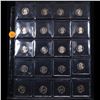 Image 2 : Huge Liifetime Collection - Too Many Coins To Auction Individually - This Lot is For One Page of 20 