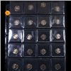 Image 2 : Huge Liifetime Collection - Too Many Coins To Auction Individually - This Lot is For One Page of 20 