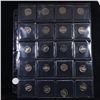 Image 3 : Huge Liifetime Collection - Too Many Coins To Auction Individually - This Lot is For One Page of 20 