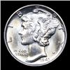 Image 2 : 1943-s Mercury Dime 10c Grades GEM+ FSB
