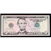 Image 2 : **Star Note** 2006 $5 Green Seal Federal Reserve Note Grades Choice AU/BU Slider