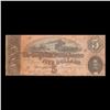 Image 2 : 1864 $5 Confederate Note, T69 Grades vf+