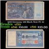 Image 1 : 1910 Germany 100 Mark Note P# 42 Grades vf++