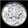 Image 2 : 1944-p Mercury Dime 10c Grades Choice+ Unc