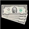 Image 2 : 4x 1995-2013 $2 Federal Reserve Notes, All Different Series, All CU! Grades Brilliant Uncirculated