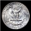 Image 3 : 1945-d Washington Quarter 25c Grades GEM+ Unc