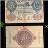 Image 1 : 1907 Germany 20 Mark Note P#25B Grades vf+