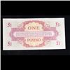 Image 5 : Set of 2 Concutive 1962 Great Britain 1 Pound Note P# M36A Grades CU