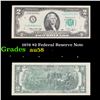 Image 1 : 1976 $2 Federal Reserve Note Grades Choice AU/BU Slider