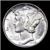 Image 2 : 1939-p Mercury Dime 10c Grades GEM++ Unc