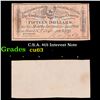 Image 1 : C.S.A. $15 Interest Note Grades Select CU