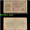 Image 1 : 1922 Germany 1,000 Mark Note P# 76B Grades Select AU