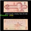 Image 1 : 1986 Canada 2 Dollar Note P# 94B Grades vf++