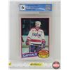 Image 1 : 1980 O-Pee-Chee #195 Mike Gartner : Rookie Card : Capitals (Certified GCG : 6) (SEE PICS!)