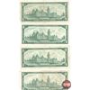 Image 3 : Canada $1 Bills 1967 *Replacements (10) Variety : (See Pics for Varieties, Conditions, Serial Number