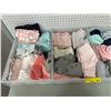 Image 2 : Group of 4 bins of assorted baby cloths