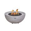 Image 1 : NEW Sunbeam - Pearl Concrete Fire Pit - (Convertible to Natural Gas) - 31 1/2in x 31 1/2in x 14 1/2i