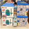 Image 1 : Large group of kids toys including - Quincy robot artist, icoy toys smart toy, magic graffiti wall t