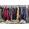 Image 1 : Large group of assorted vintage men's casual jackets - approx. 50 pcs